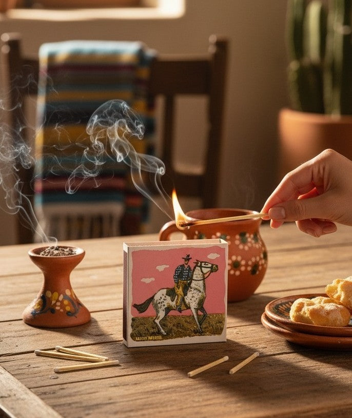 Archivist Matches | Traditionally Letter pressed | Cowboy | Coming Soon